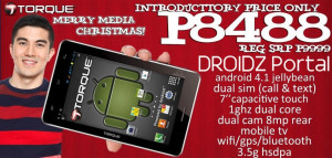Torque Droidz Inch Dual Core Tablet Mobile