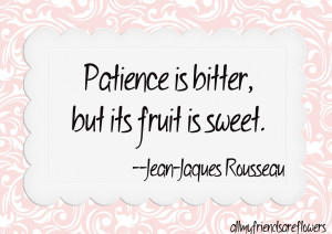 Patience Quotes HD Wallpaper 20