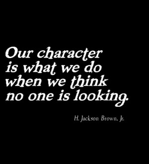 QUOTES ON CHARACTER