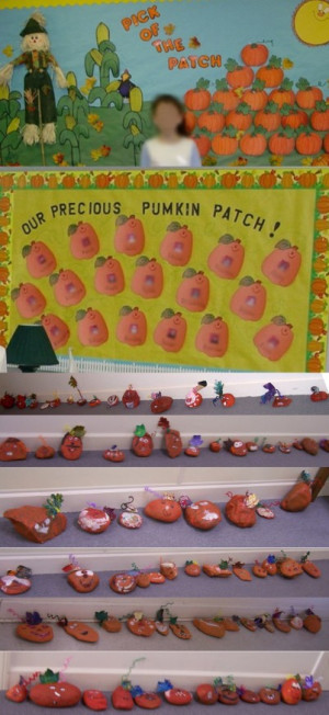 Fall Scarecrow Bulletin Board Idea God Pumpkin Patch