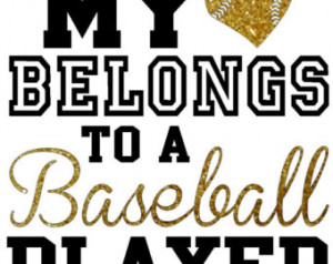 to a baseball player, regular fit shirt with glitter upgrade, Baseball ...