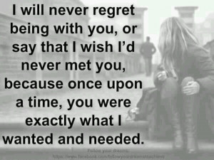 Exact time it was what we both needed