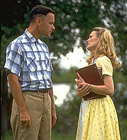forrest gump it was love at first sight when forrest met jenny in his ...