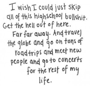 Teenage Quotes About School