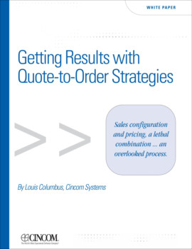 Getting Results with Quote-to-Order Strategies