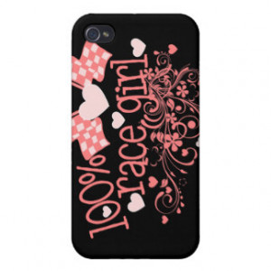 Racing Sayings For Girls iPhone Cases