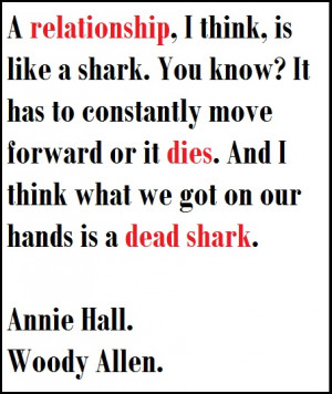 Annie Hall, this is kind of funny... Ha