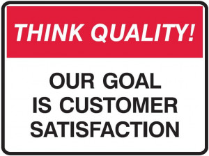 our goal is customer satisfaction our goal is customer satisfaction