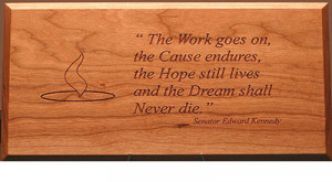 ... quote plaque or let me add a quote to a decorative wood gift for