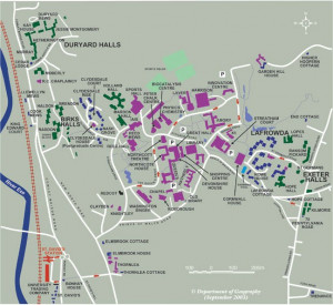 Catholic University Campus Map