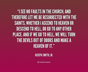 Joseph Smith Jr Quotes