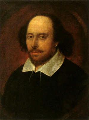 Portrait of William Shakespeare, attributed to John Taylor
