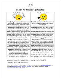 Healthy vs Unhealthy Relationships