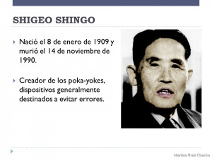 Shigeo Shingo Was Japanese...