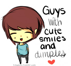 like guys with a cute smile