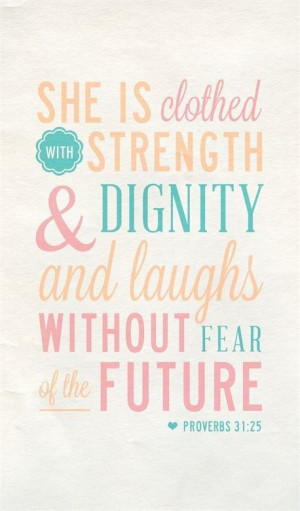 Proverbs 31 woman!