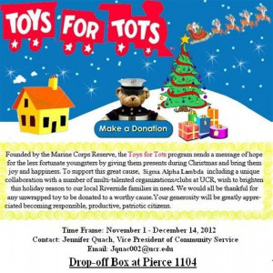 Tots For Toys Drive Begin