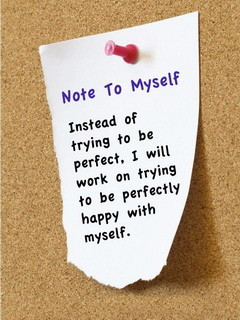 Note To Myself Mobile Wallpaper