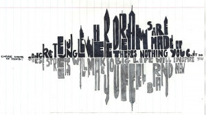 Empire State of Mind from Hand-Drawn Quotes