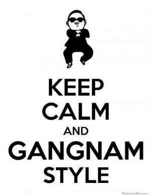 black, cool, dance, drawing, gangnam style, keep calm, keep calm and ...