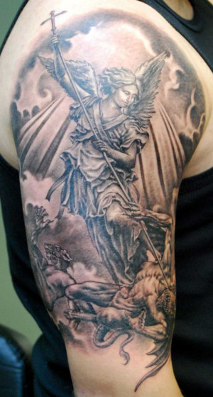 Angel Tattoos - Definition And Design