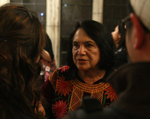 Dolores Huerta, 2009