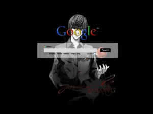 Death Note - Kira Theme Homepage Themes