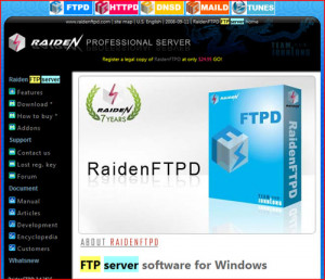 shows one of the search engine results for “FTP SERVER”. Do ...
