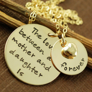Home » Love Between Mother and Child Gold Filled Necklace