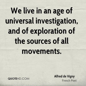 Alfred de Vigny Quotes