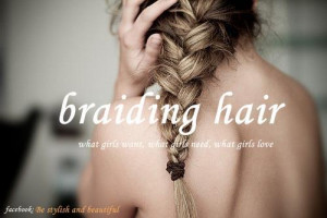 braid, braiding hair, french braid, girl, hair, hairstyle, text