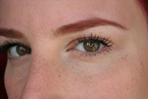 This is a photo I took for a mascara review a few weeks ago. My brows ...