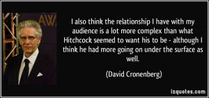 More David Cronenberg Quotes