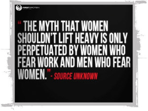 Reasons women should heavy lift weights