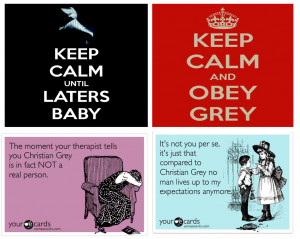 Fifty Shades of Grey Keep Calm and...