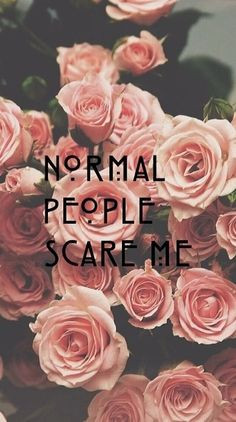 American Horror story {normal people scare me} More