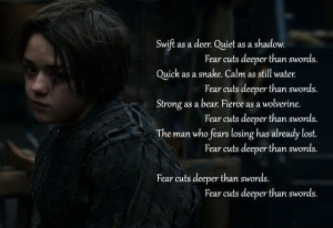 haven t seen this here yet a motivational quote from game of thrones