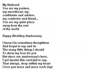 Love quotes anniversary for husband
