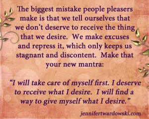 The Biggest #Mistake #People #Pleasers Make - Jennifer Twardowski http ...