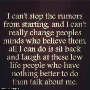 laugh at these low life people': Beyoncé posts defensive online ...