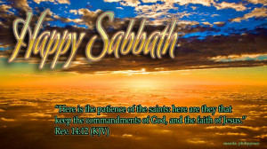 HAPPY SABBATH AROUND THE WORLD!