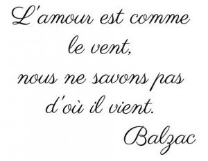 french balzac love quote basic english translation love is like the ...