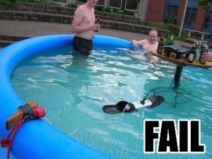 Funny Swimming Pool FAIL