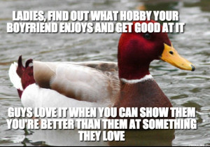 LADIES, FIND OUT WHAT HOBBY YOUR BOYFRIEND ENJOYS AND GET GOOD AT IT ...