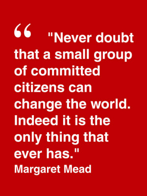 Margaret Mead Quote Inspirational quotes