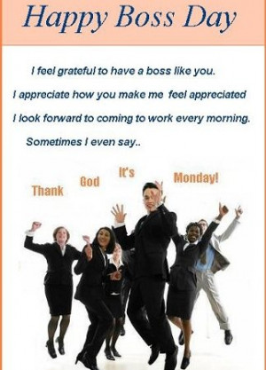Happy Bosses Day Cards