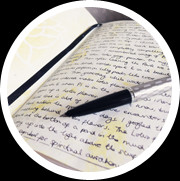 My intention is to help you put pen to paper & get your journaling on.
