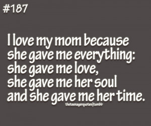 Quotes Tumblr Mom Love My Mom Quotes
