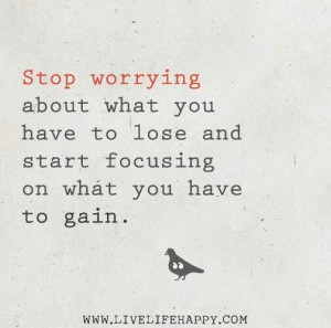 Stop worry