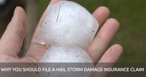 Hail Storm Damage